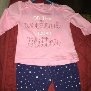 2 piece set 3-6 months